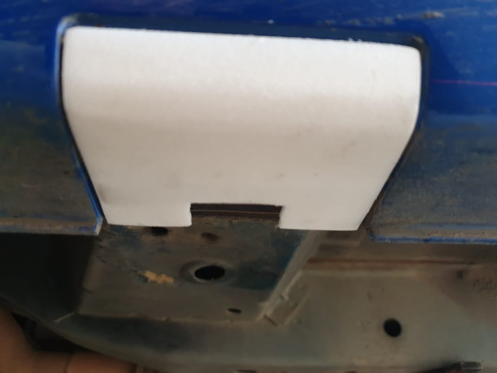 Unfinished jack point cover blank