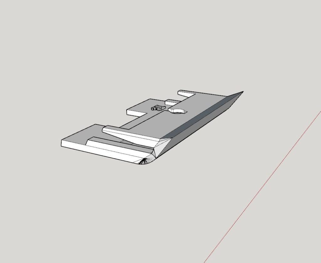 FPV jack point cover fitted under the sill