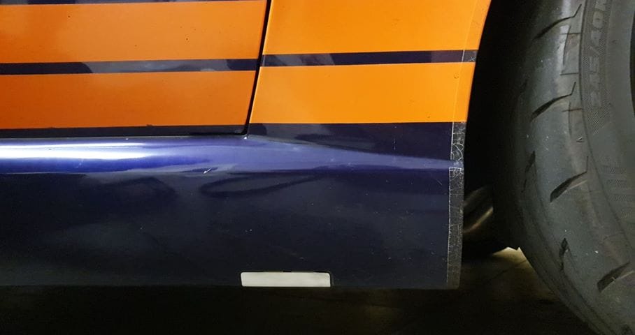 FPV jack point covers on a customer vehicle
